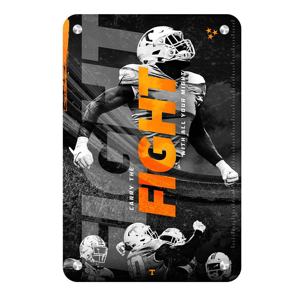 Tennessee Volunteers - Fight - College Wall Art #Canvas