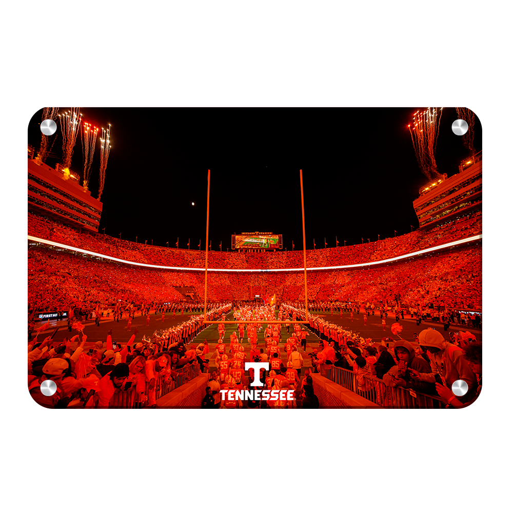 Tennessee Volunteers - Enter Tennessee - College Wall Art #Canvas