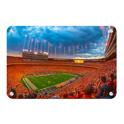 Tennessee Volunteers - Give Him Six Sunset - College Wall Art #Metal