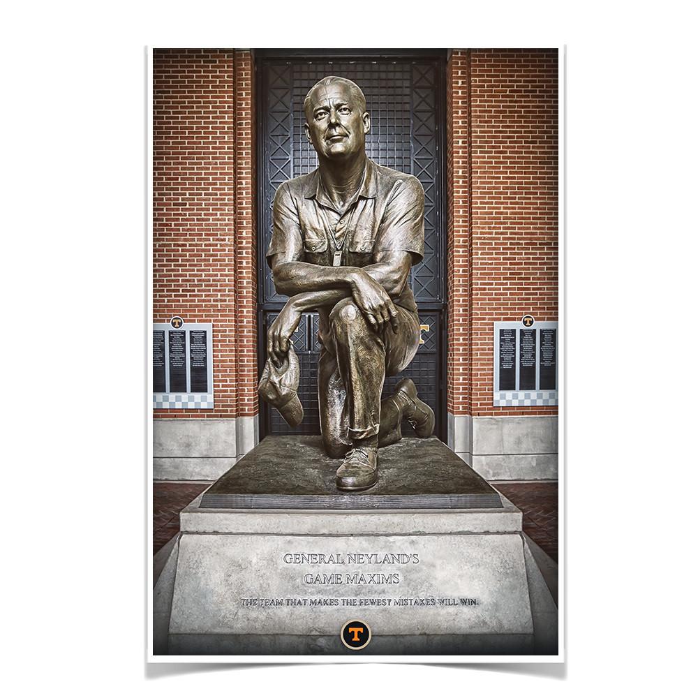 Tennessee Volunteers - General Neyland - College Wall Art #Canvas