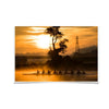 Tennessee Volunteers - Sunrise Row - College Wall Art #Poster