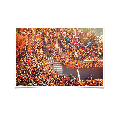 Tennessee Volunteers - Autumn Vol Walk - College Wall Art #Poster