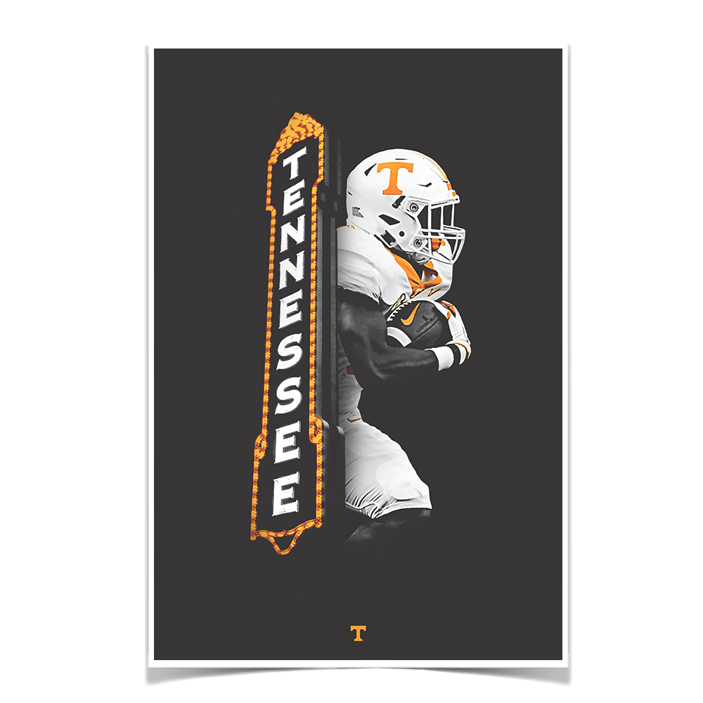 Tennessee Volunteers - Marquee Vol - College Wall Art #Canvas