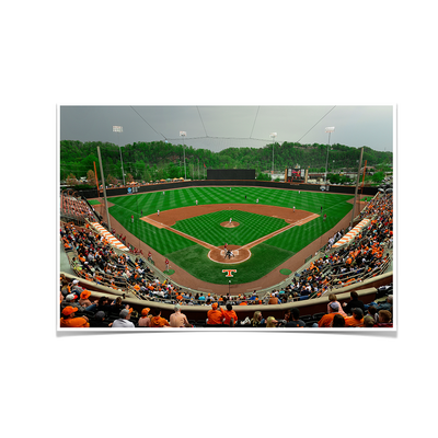 Tennessee Volunteers - Lindsey Nelson Stadium - College Wall Art #Poster