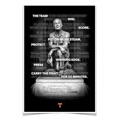 Tennessee Volunteers - Game Maxims - College Wall Art #Poster