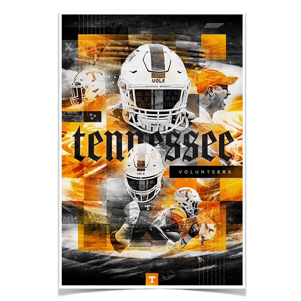  Tennessee Volunteers - Bad Ass Vols 2020 - College Wall Art #Canvas