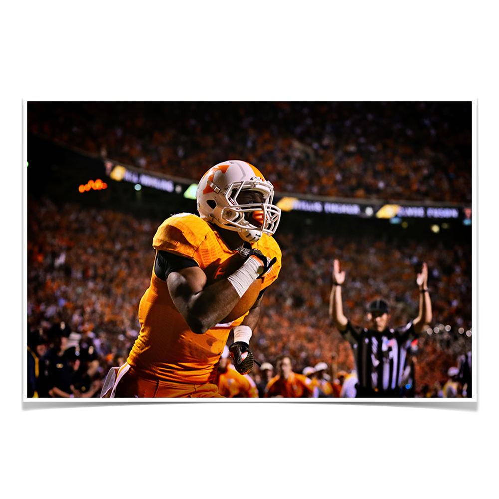 Tennessee Volunteers - Tennessee Score - College Wall Art #Canvas