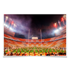 Tennessee Volunteers - Checkerboard Neyland and Pride of the Southland Band - College Wall Art #Poster