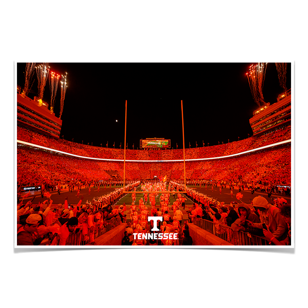 Tennessee Volunteers - Enter Tennessee - College Wall Art #Canvas