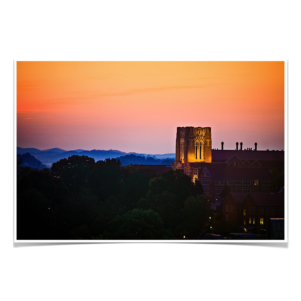 Tennessee Volunteers - Ayers Hall Sunrise - College Wall Art #Canvas
