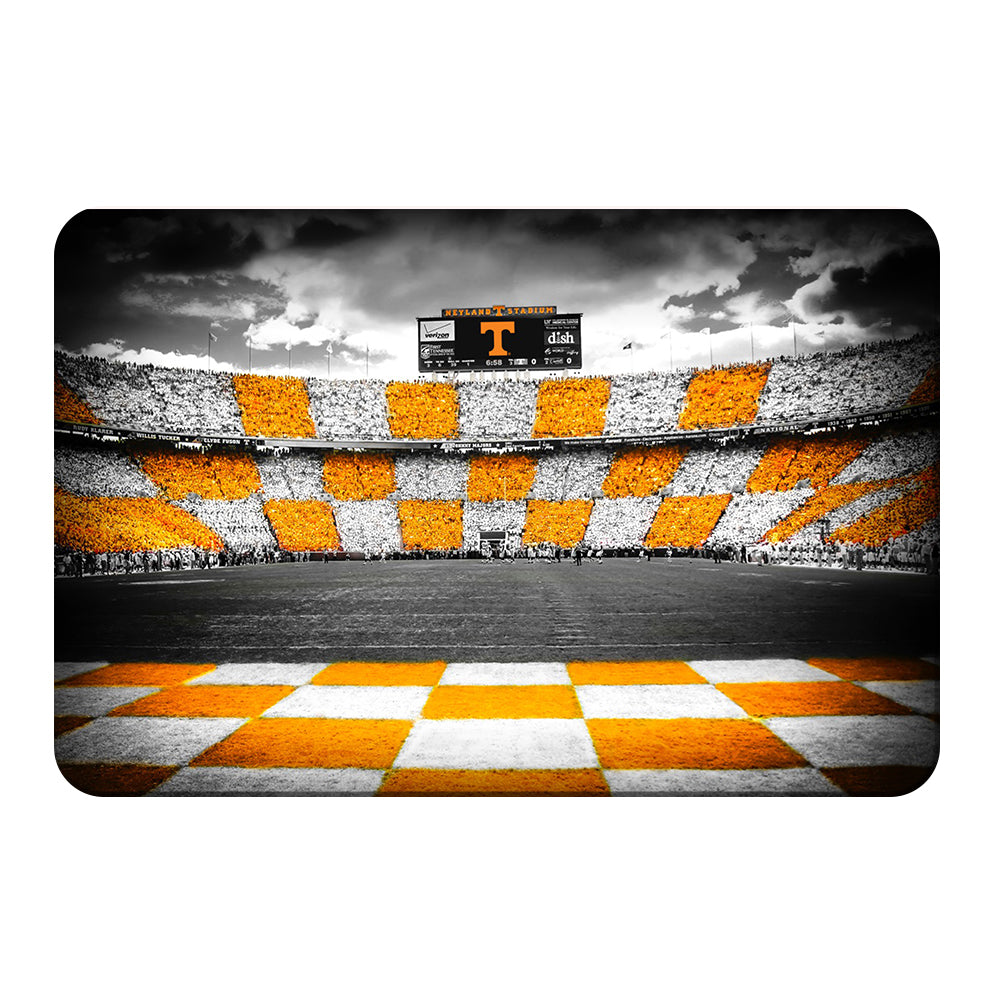 Tennessee Volunteers - Checkerboard Neyland - College Wall Art #Canvas