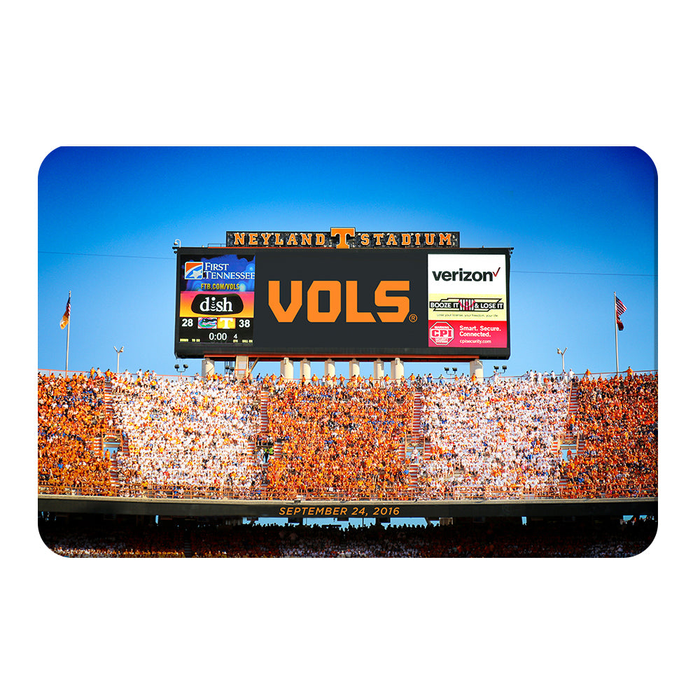 Tennessee Volunteers - Scoreboard UT vs. FL - College Wall Art #Canvas