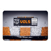 Tennessee Volunteers - Final Score UT vs. FL Checkerboard - College Wall Art #PVC