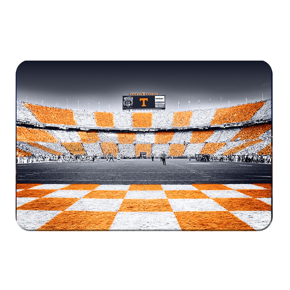 Tennessee Volunteers - Reverse Checkerboard - College Wall Art #Canvas