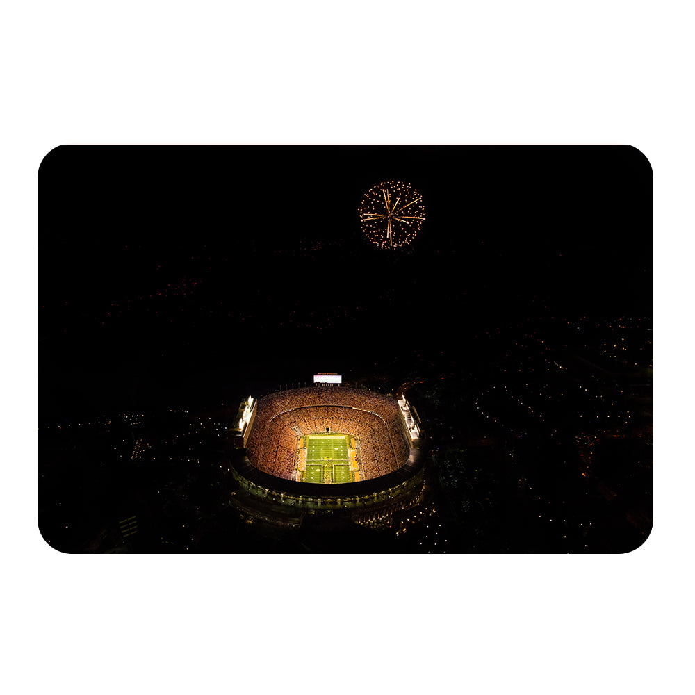 Tennessee Volunteers - Fireworks Aerial - College Wall Art #Canvas