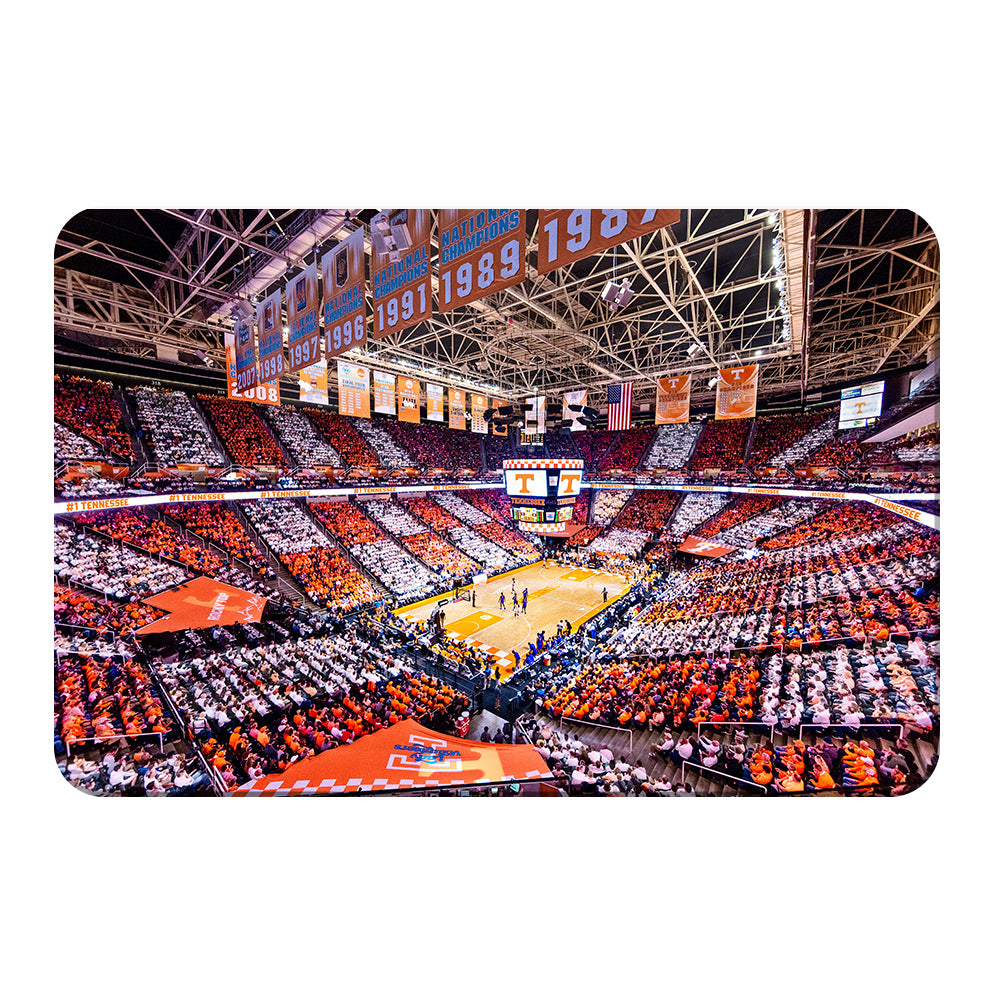 Tennessee Volunteers - Checkerboard Thompson-Boling #1 Tennessee - College Wall Art #Canvas
