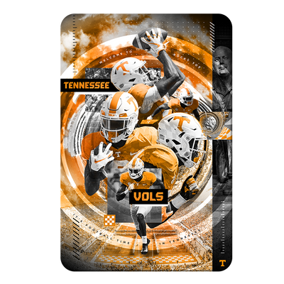 Tennessee Volunteers - Football Time - College Wall Art #PVC