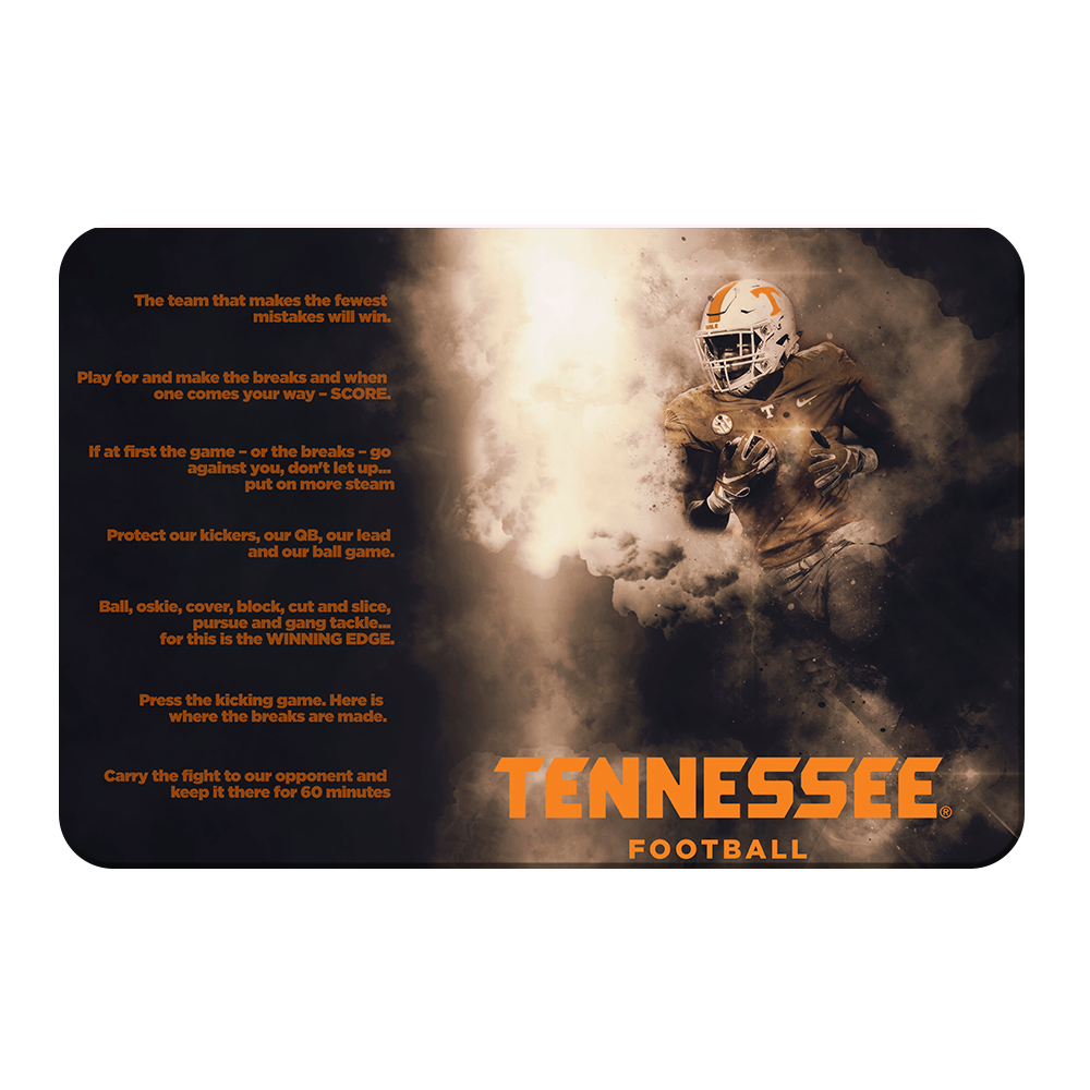 Tennessee Volunteers - Tennessee Football Game Maxims - College Wall Art #Canvas