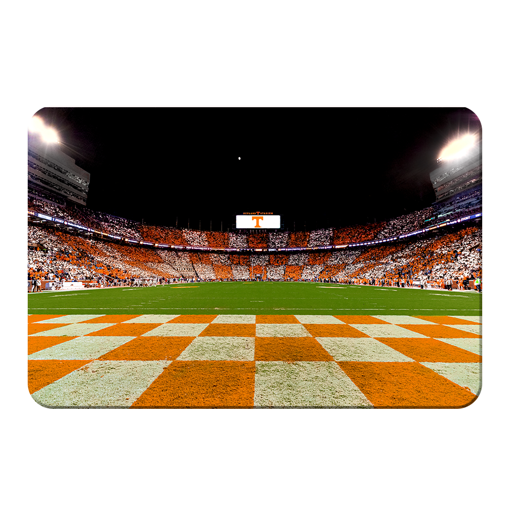 Tennessee Volunteers - Checkerboard Neyland Under the Lights - College Wall Art #Canvas