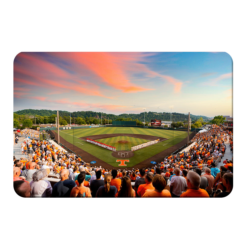 Tennessee Volunteers - Baseball Time in Tennessee - College Wall Art #Canvas