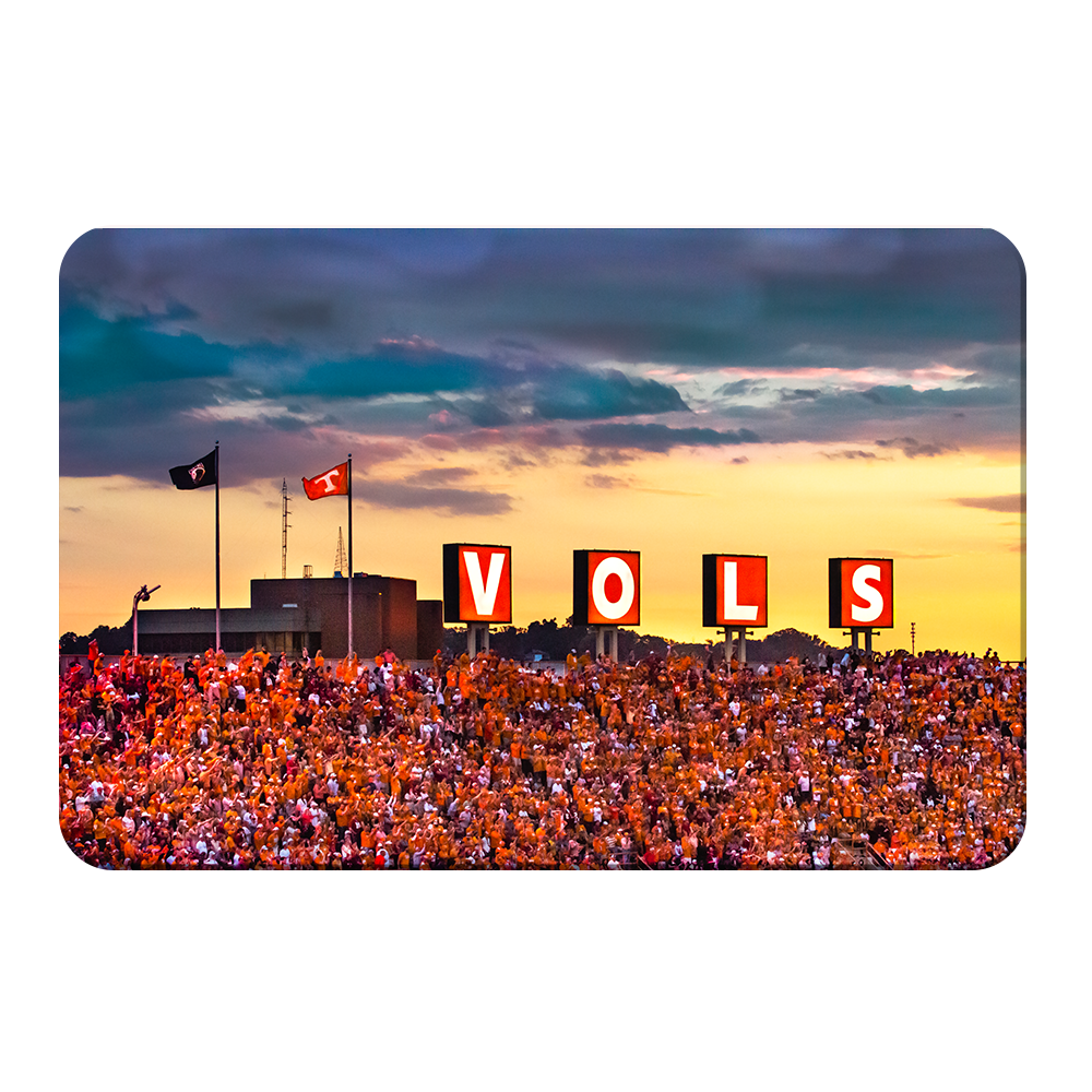 Tennessee Volunteers - Tennessee Vols Sunset - College Wall Art #Canvas