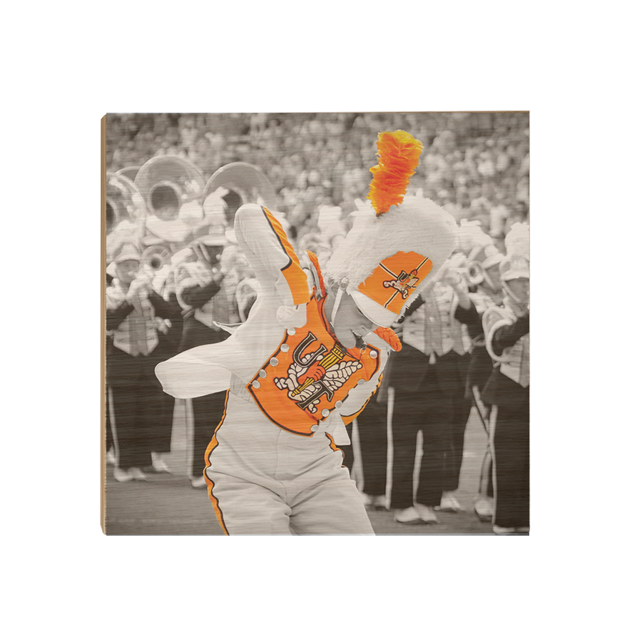 Tennessee Volunteers - Drum Major - College Wall Art #Canvas