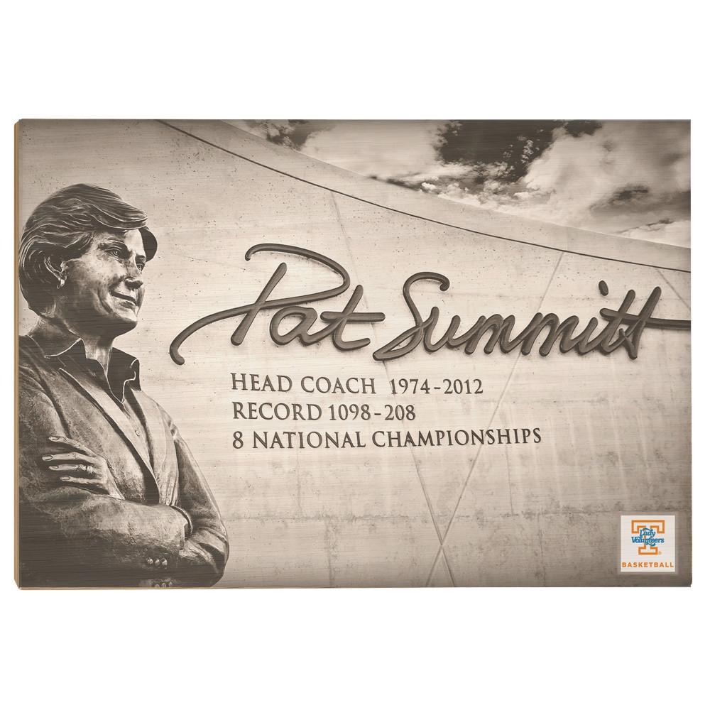 Tennessee Volunteers - Summitt Plaza - College Wall Art #Canvas