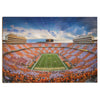 Tennessee Volunteers - Sunset over Checkerboard Neyland - College Wall Art #Wood