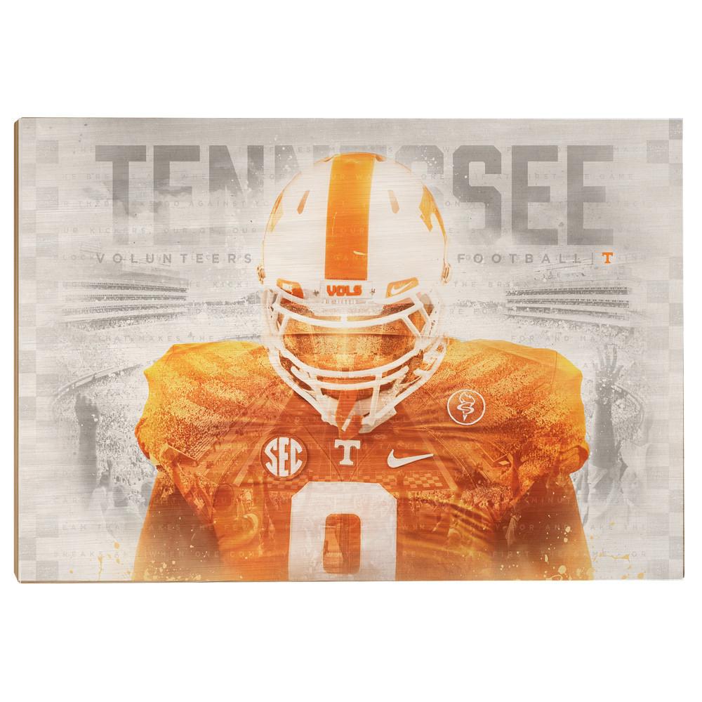 Tennessee Volunteers - Checker Vol - College Wall Art #Canvas