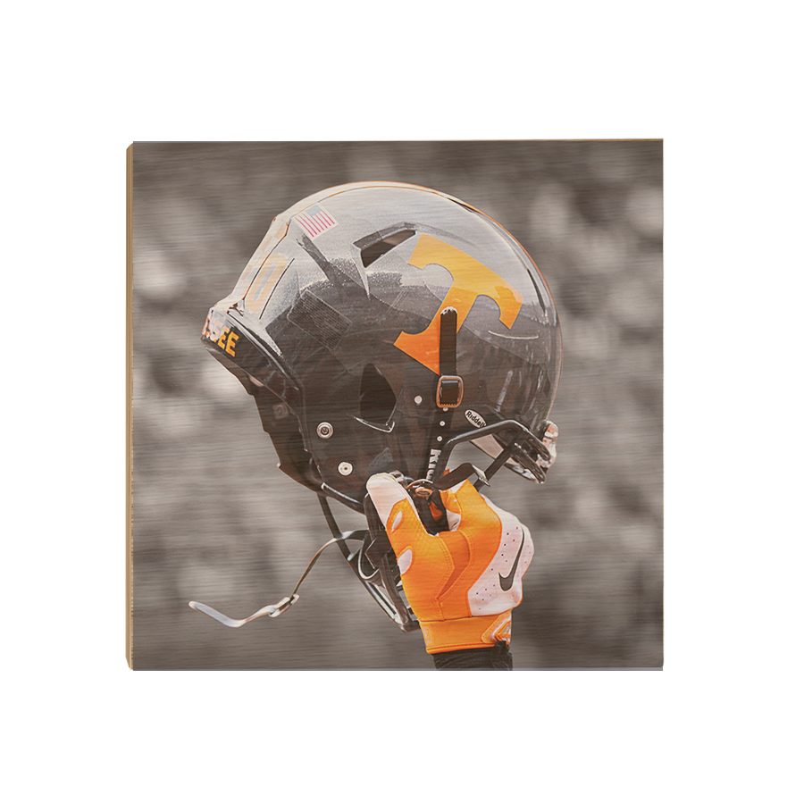 Tennessee Volunteers - Smokey Gray Helmet - College Wall Art #Canvas
