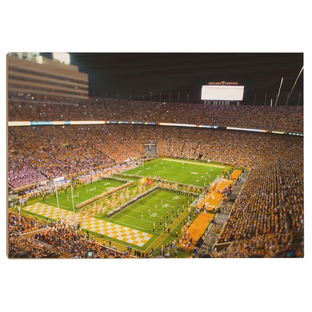 Tennessee Volunteers - Running Through the T 2015 - College Wall Art #Canvas