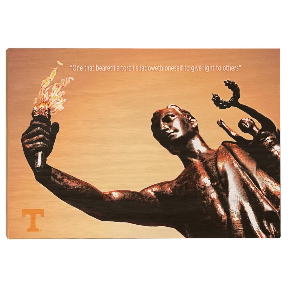Tennessee Volunteers - Torchbearer 2 - College Wall Art #Canvas