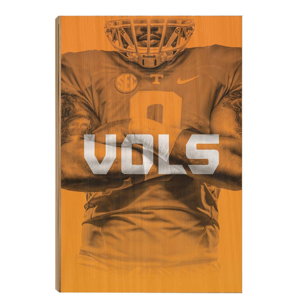 Tennessee Volunteers - Vols Orange - College Wall Art #Canvas