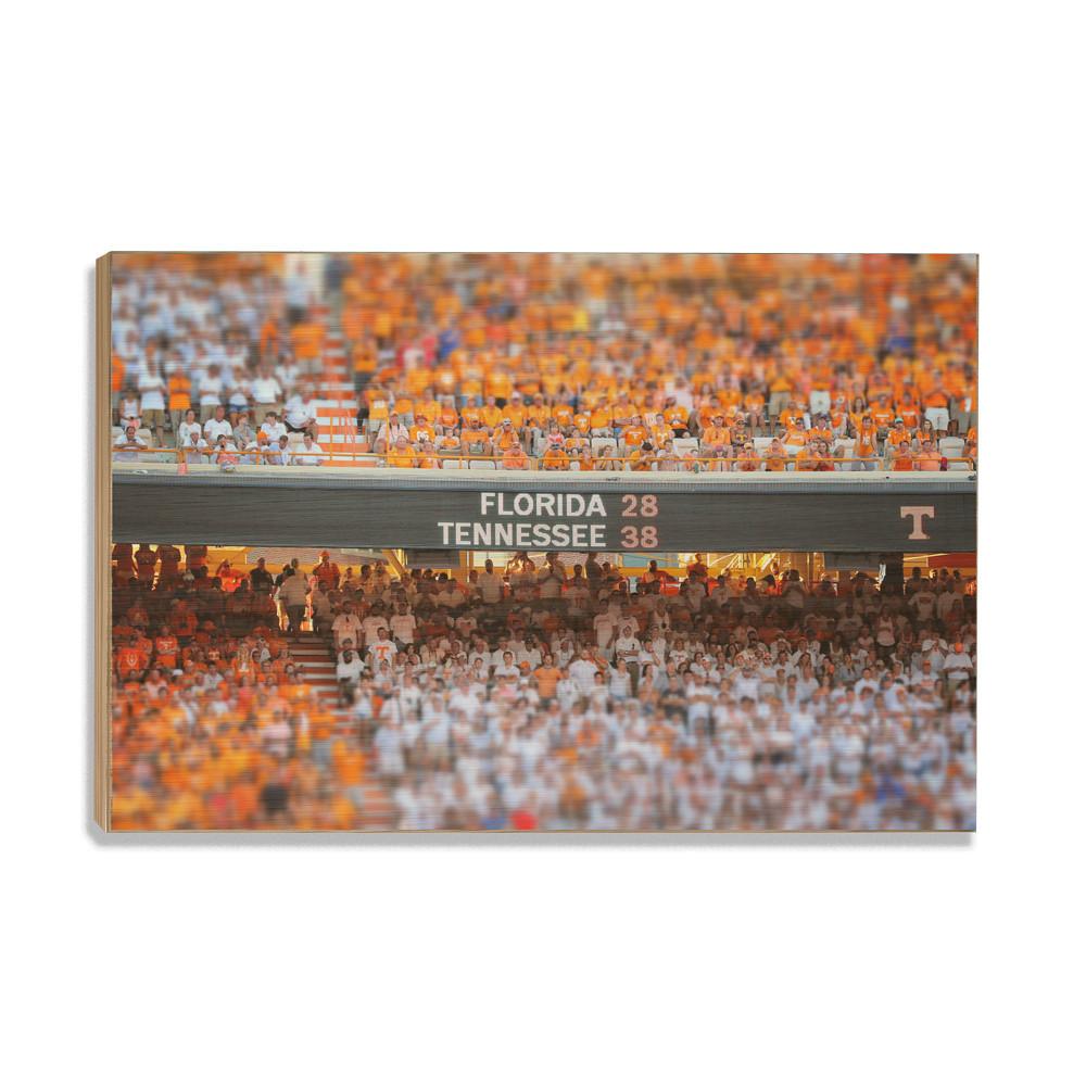 Tennessee Volunteers - Final Score UT vs. FL - College Wall Art #Canvas