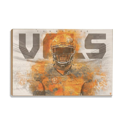 Tennessee Volunteers - Smokey VOLS 2017 - College Wall Art #Wood