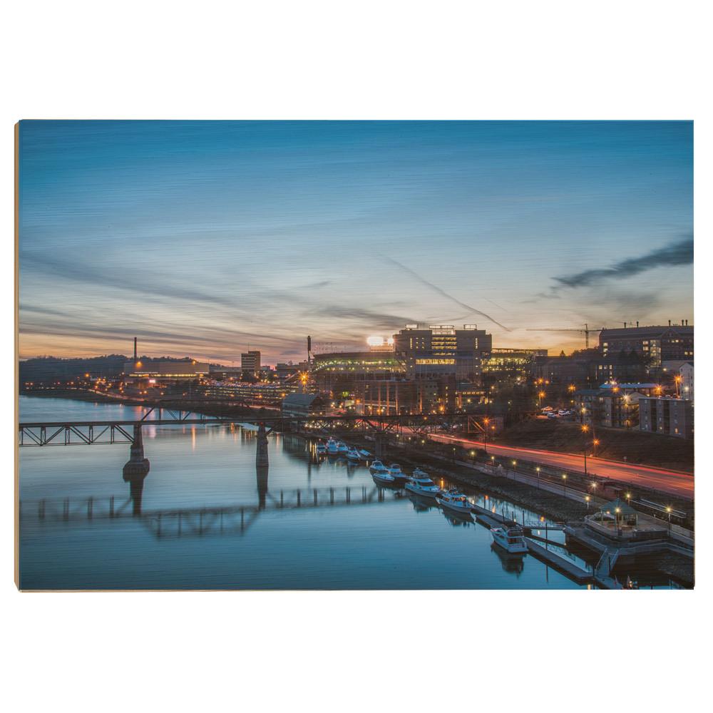 Tennessee Volunteers - River Night - College Wall Art #Canvas
