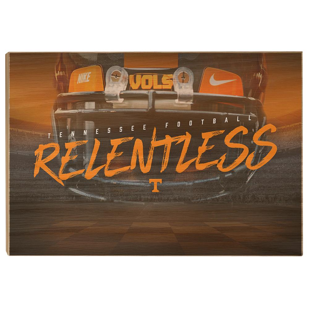 Tennessee Volunteers - Relentless - College Wall Art #Canvas