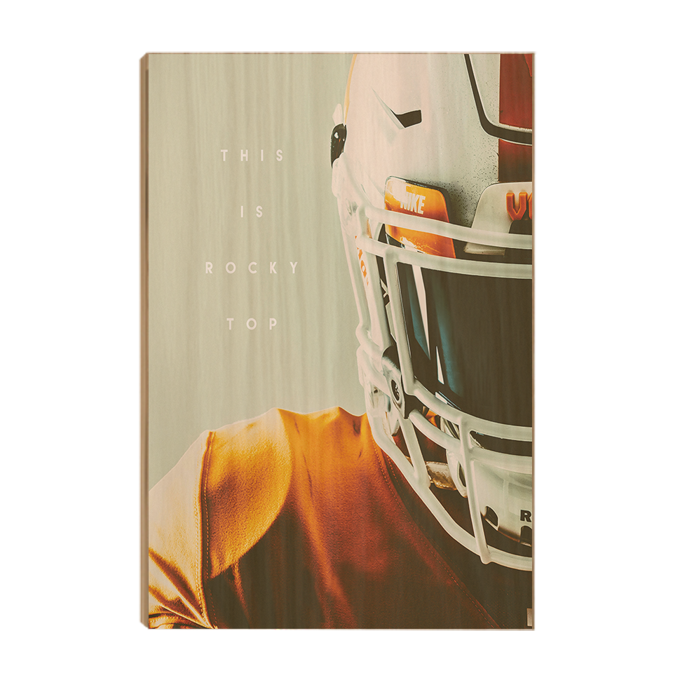 Tennessee Volunteers - Rocky Top - College Wall Art #Canvas