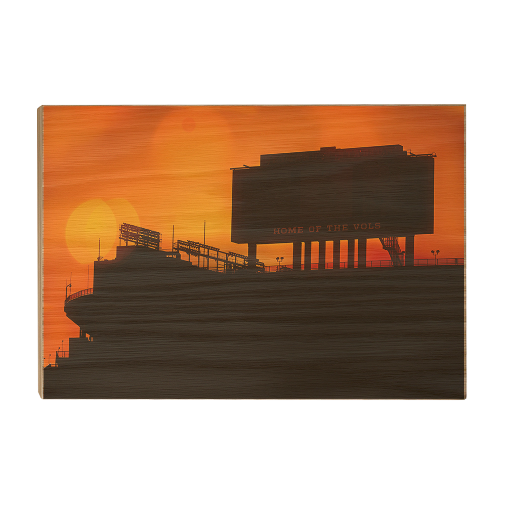 Tennessee Volunteers - Home of the Vols - College Wall Art #Canvas