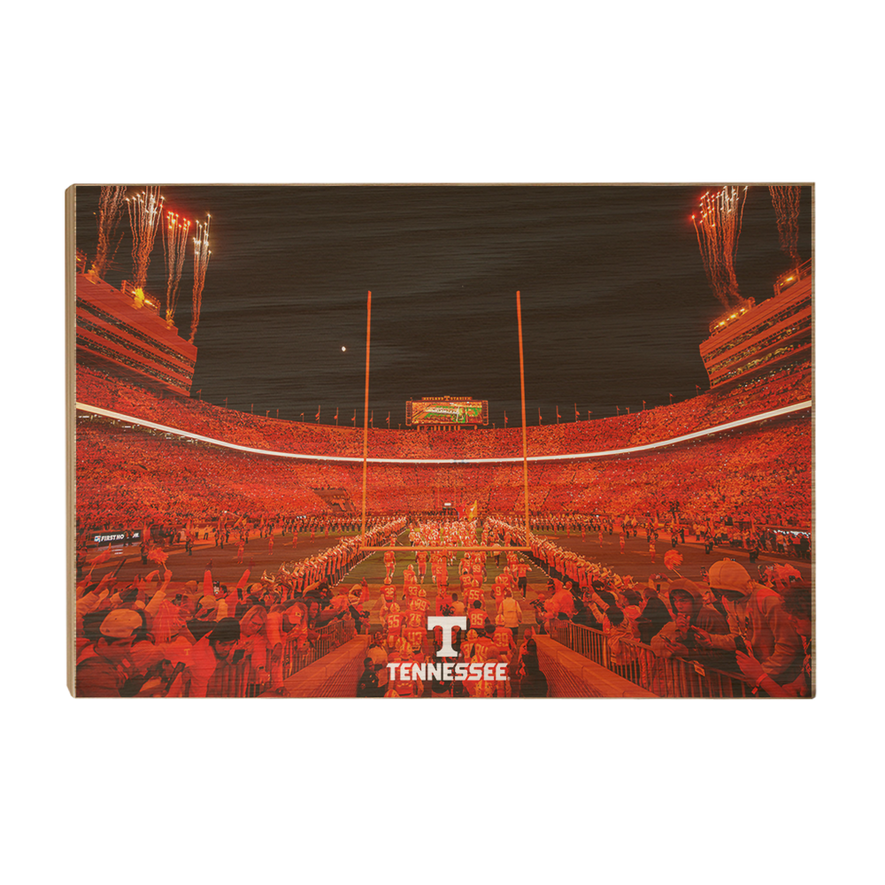 Tennessee Volunteers - Enter Tennessee - College Wall Art #Canvas