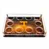 Tennessee Volunteers - Tennessee Storms the Field Acrylic Shot Glass Tray