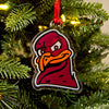 Virginia Tech Hokies - Hokie Bird Portrait Bag Tag & Ornament