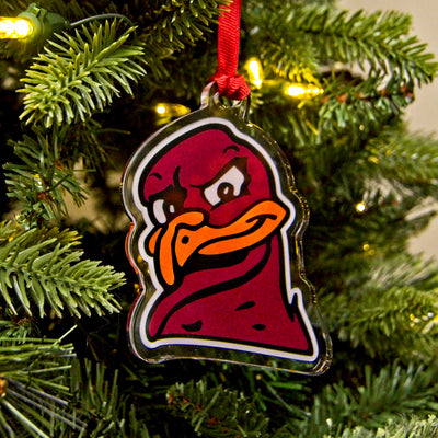 Virginia Tech Hokies - Hokie Bird Portrait Bag Tag & Ornament