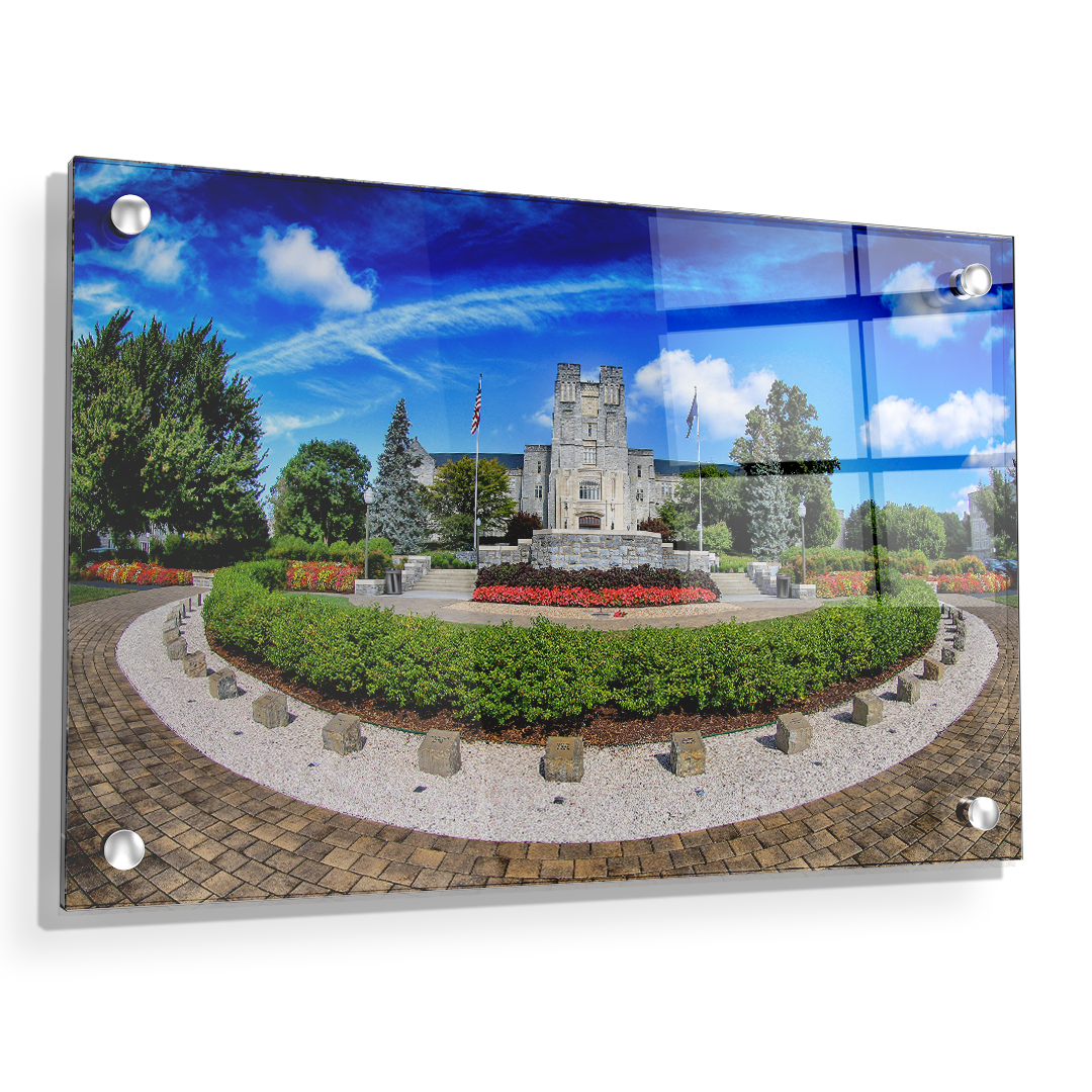 Virginia Tech Hokies - Burruss Hall - College Wall Art #Canvas