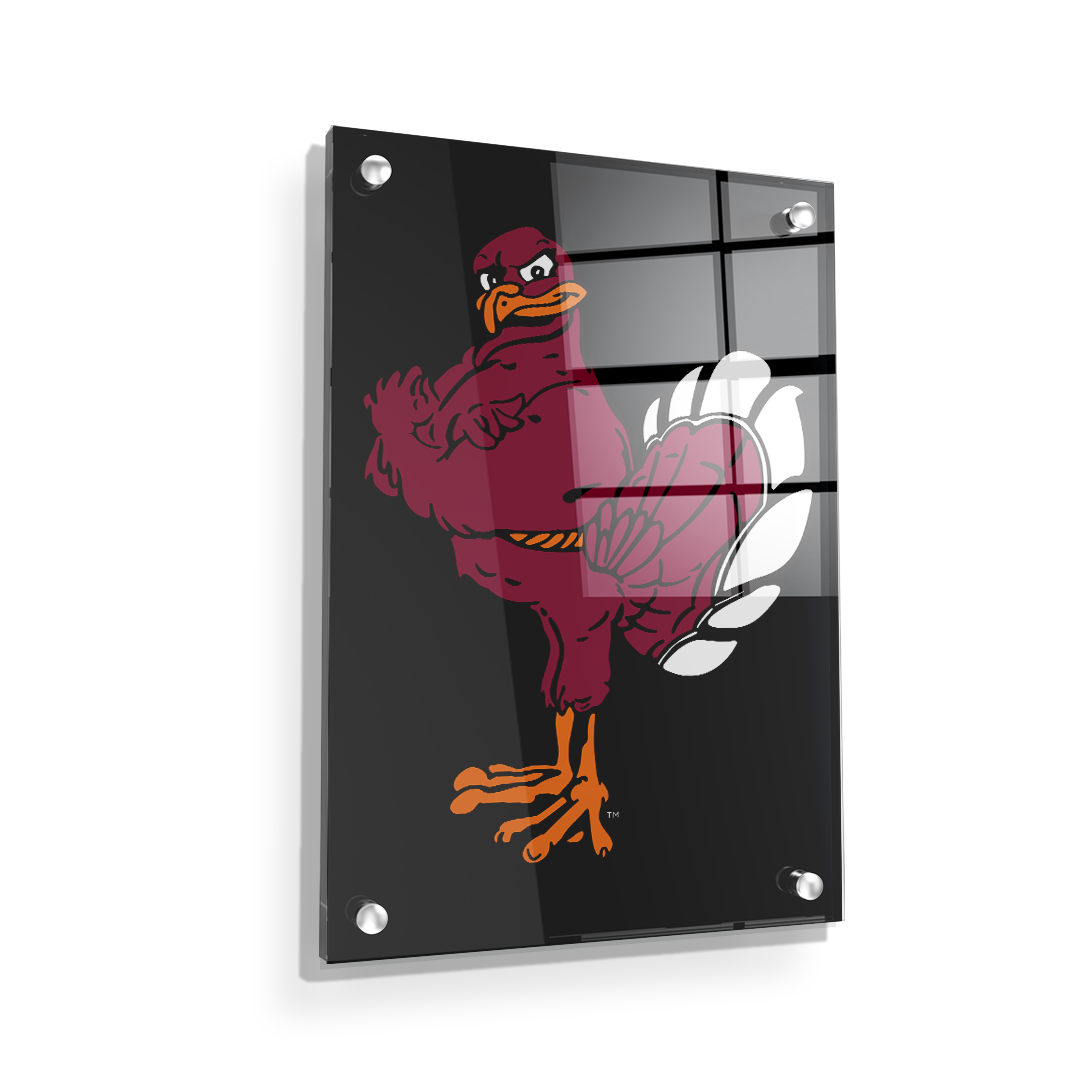 Virginia Tech Hokies - Hokie Bird 2 - College Wall Art #Canvas