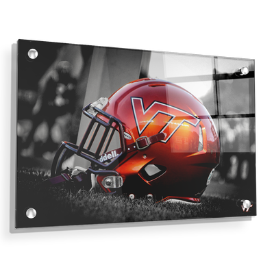 Virginia Tech Hokies - VT Helmet - College Wall Art #Acrylic