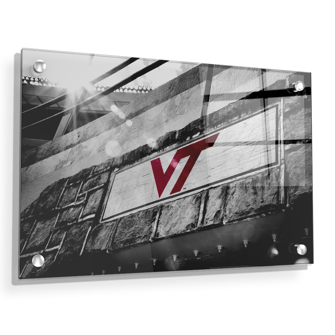 Virginia Tech Hokies - Worsham Field Entrance -College Wall Art #Canvas