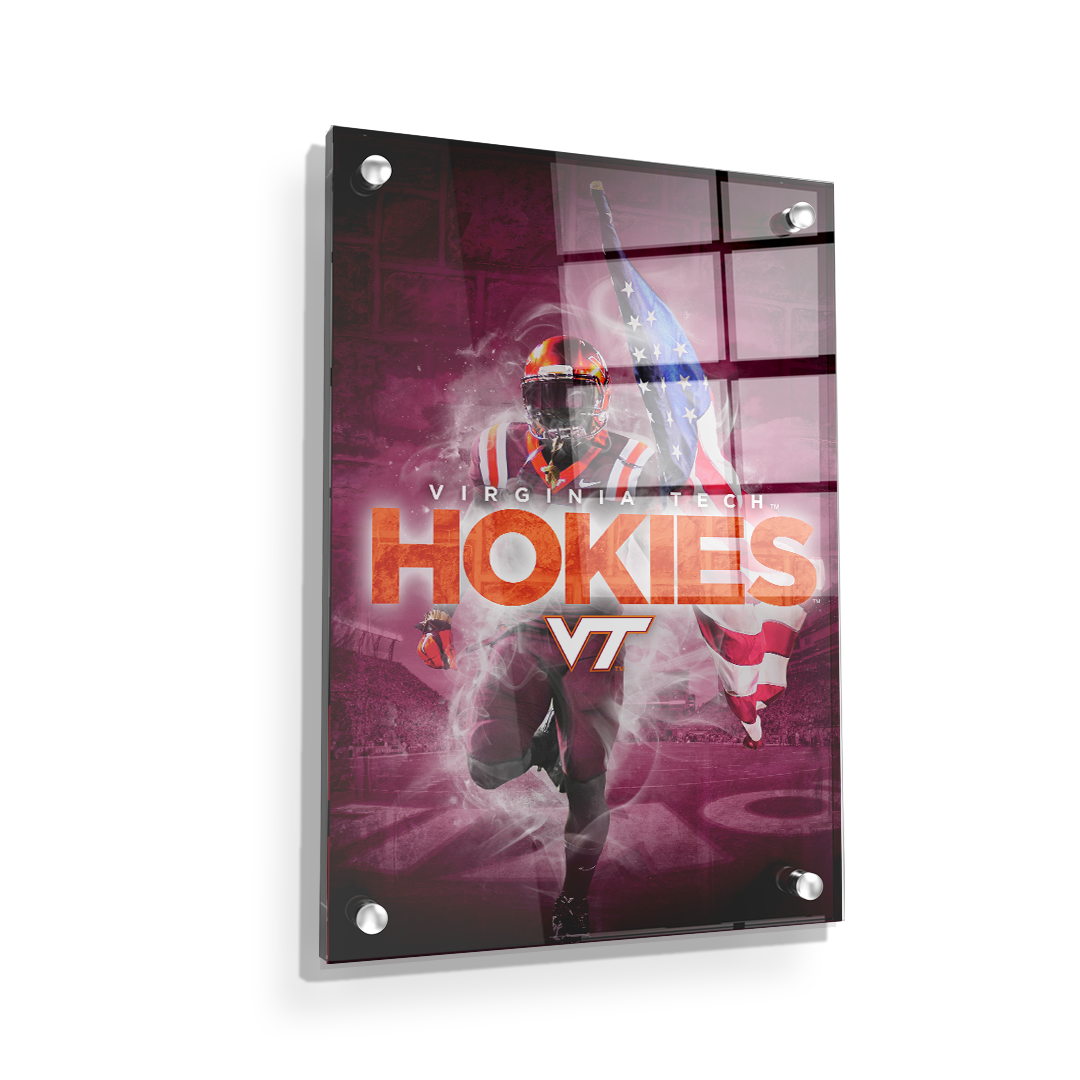 Virginia Tech Hokies - Hokie Smoke - College Wall Art #Canvas