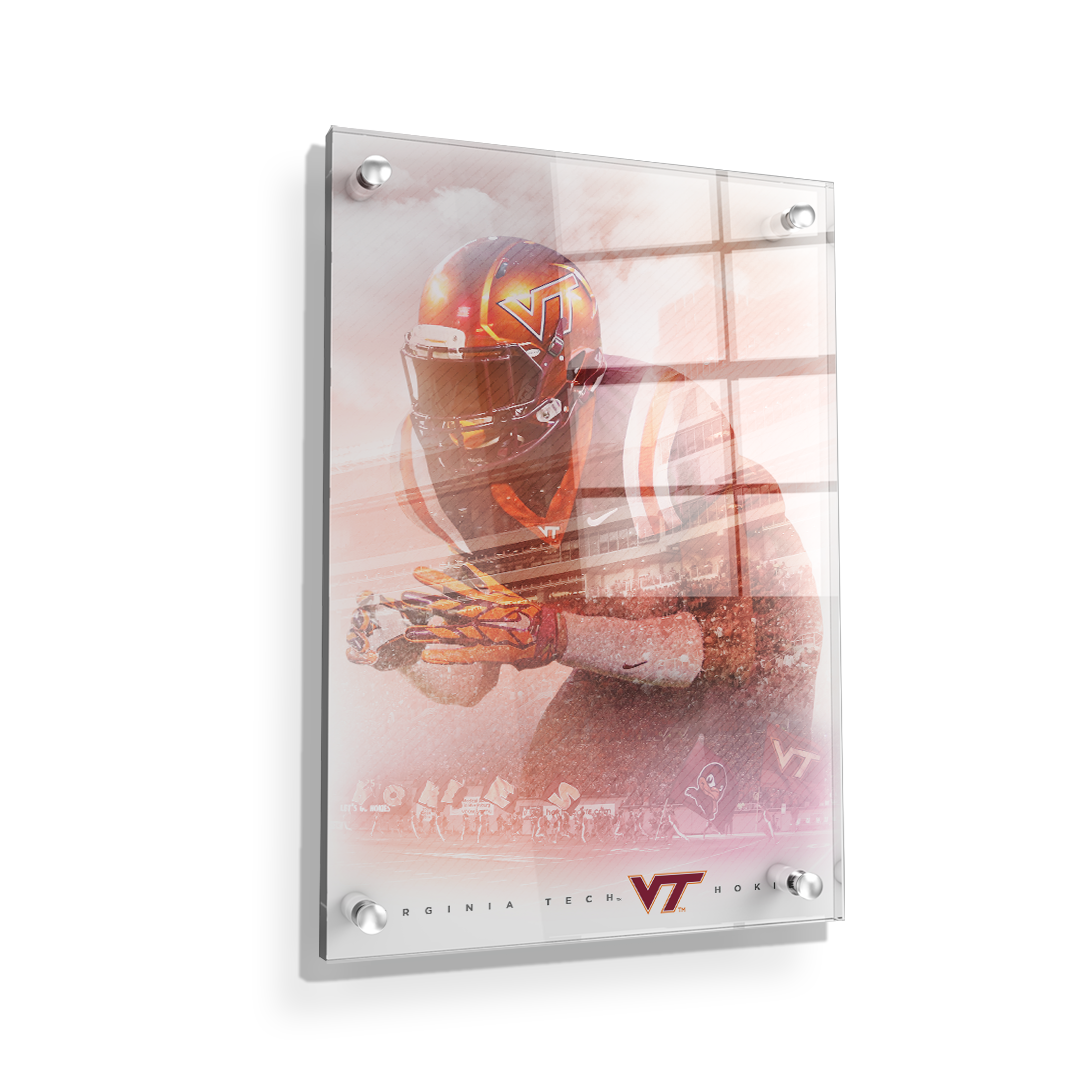 Virginia Tech Hokies - Lets Go VT Hokies - College Wall Art #Canvas