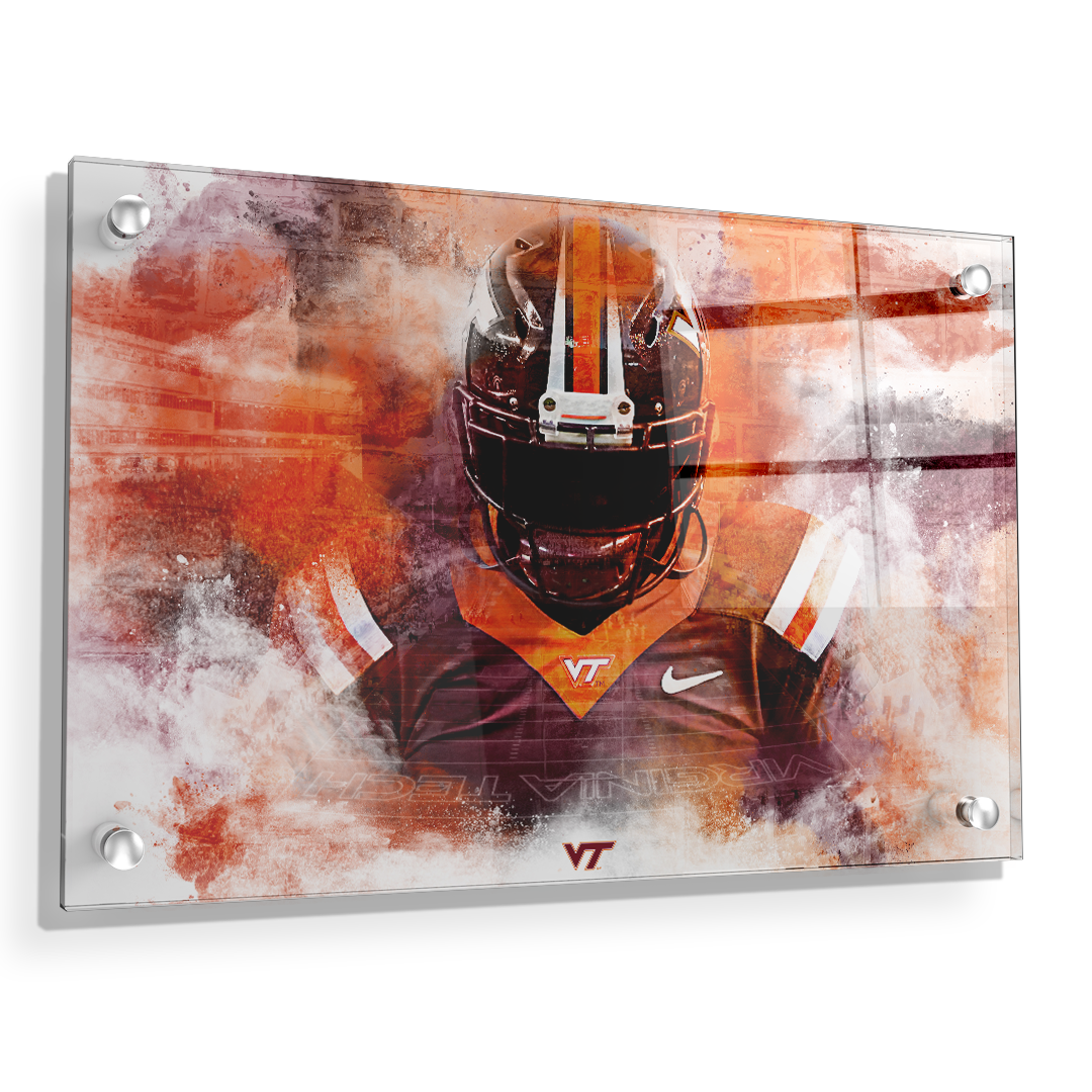 Virginia Tech Hokies - Hokie Stone - College Wall Art #Canvas